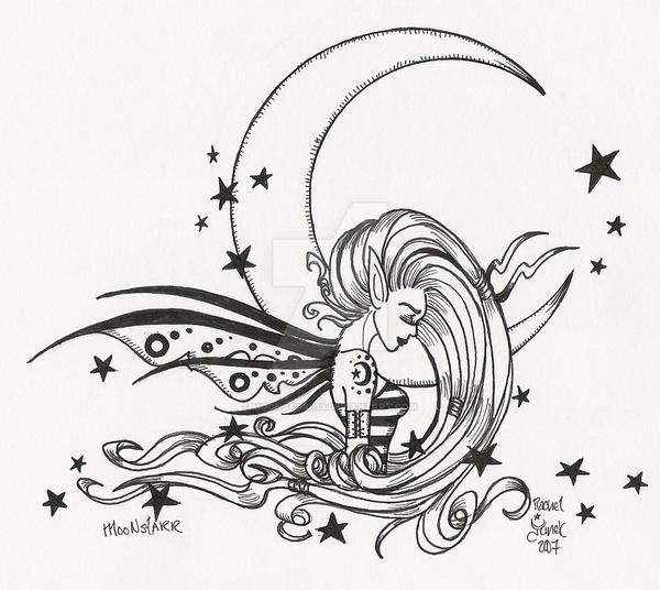 MoonStarr pen ink