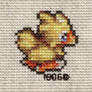 Chibi Chocobo Cross-Stitch