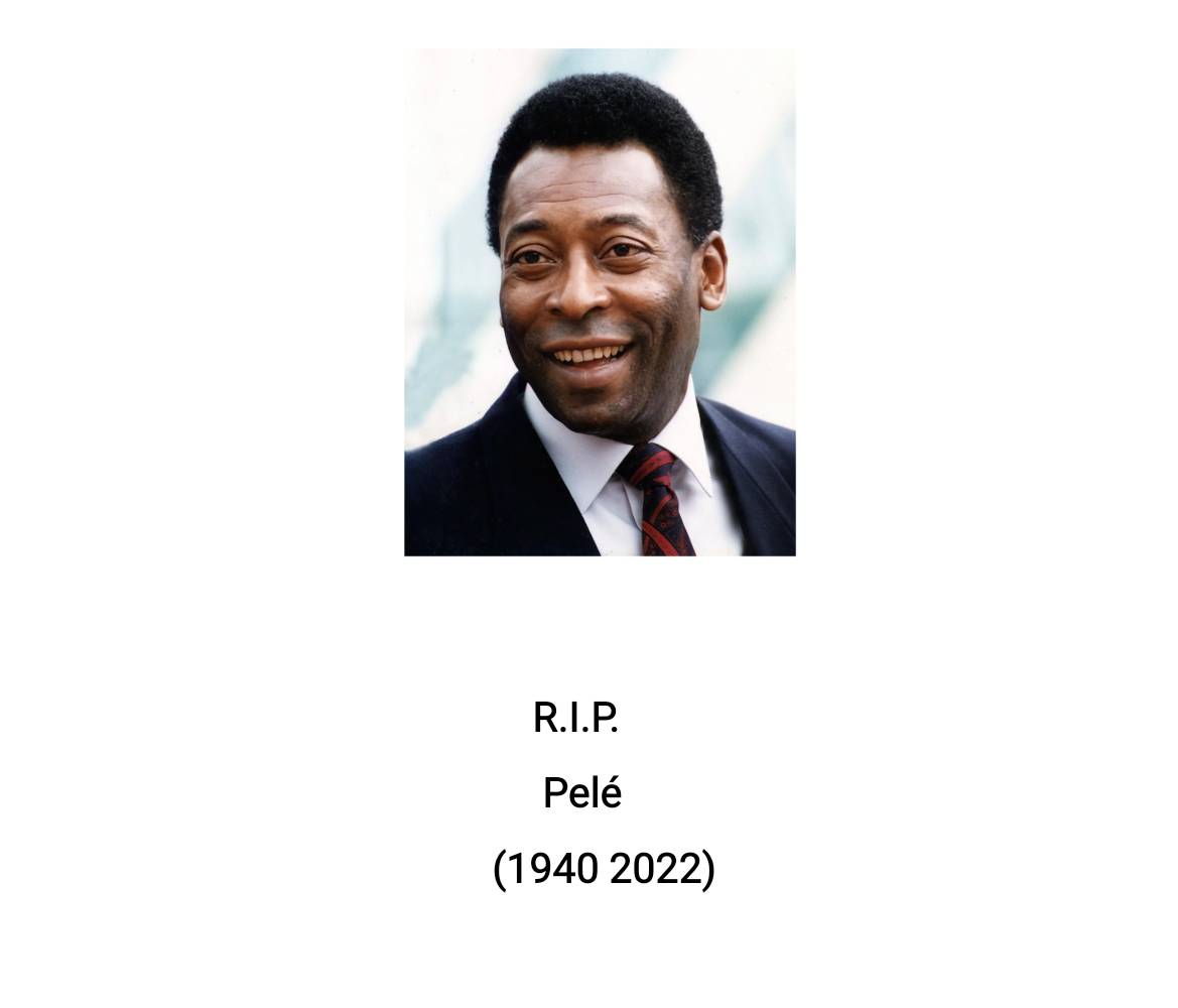 R.I.P. Pele (1940 2022) by davidthehedgehog2005 on DeviantArt