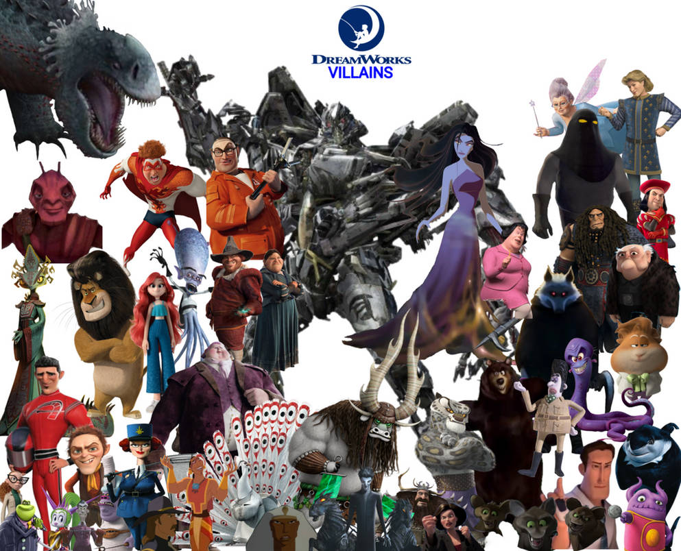 Dreamworks's Deviantart Dreamworks Villains by davidthehedgehog2005 on DeviantArt