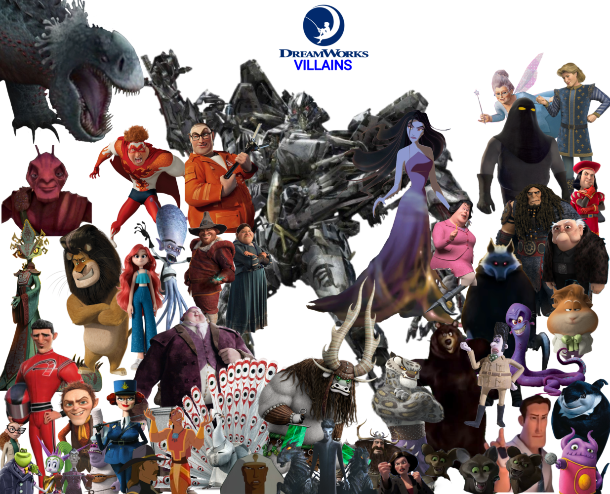 Evil Ruler Dreamworks Dreamworks Villains by davidthehedgehog2005 on DeviantArt