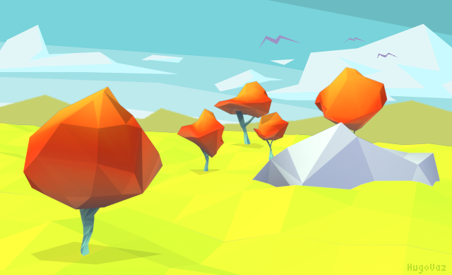 Green Fields - 3D test