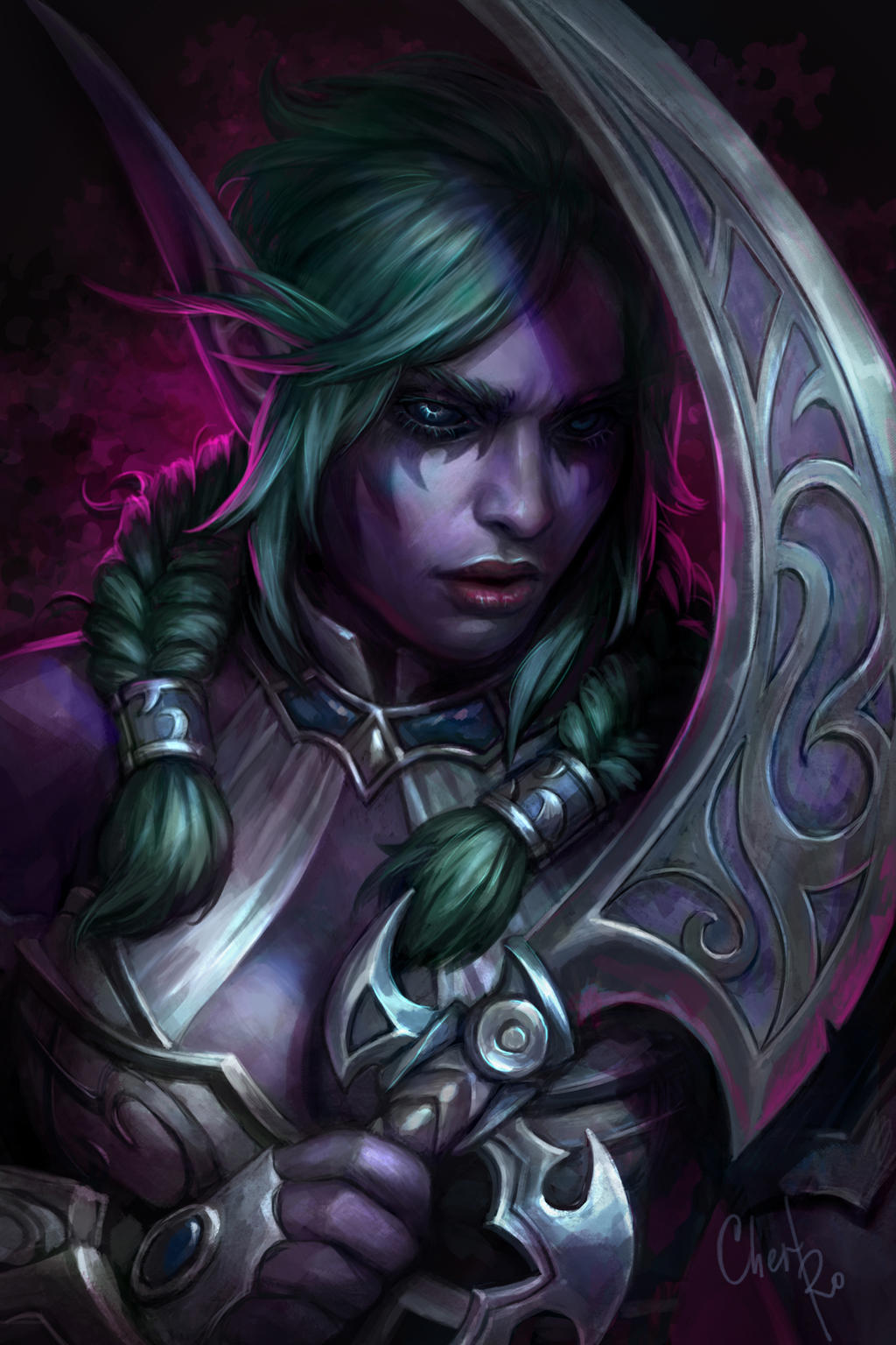 Tyrande By Cher Ro On DeviantArt tyrande-by-cher-ro-on-deviantart
