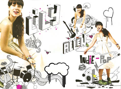 lily allen wallpaper