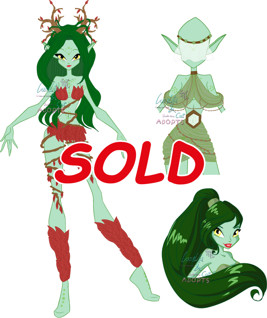 Driad Oc Rocks Dryad OC + OUTFIT + PALETTE ADOPT CLOSED by CanelitaCatAdopts on DeviantArt