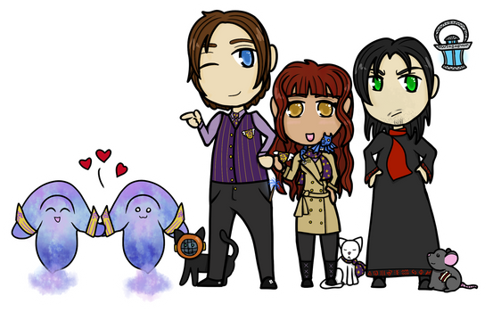 Raoul, Amavia, and Sangrey