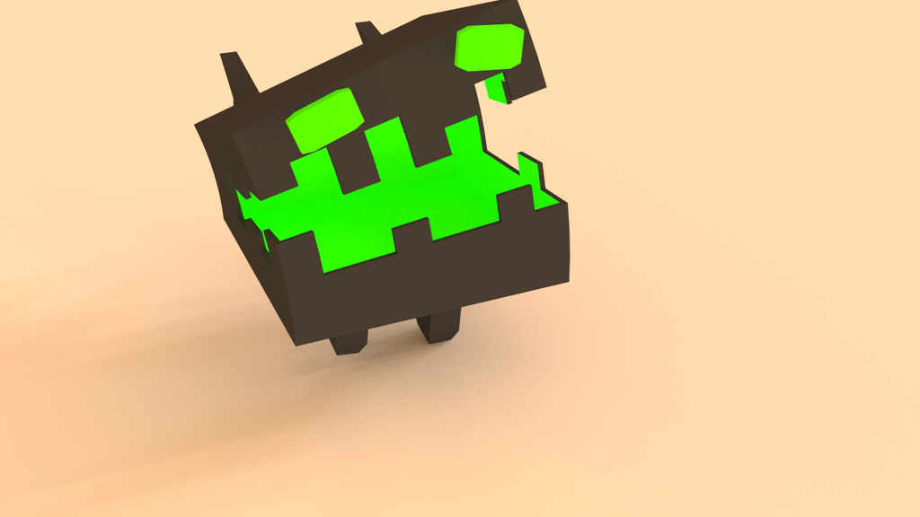 8 bit monster by LixusNero on DeviantArt