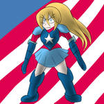 Magical Girl Challange 20 - Patriotic by TheAtlanticGundam