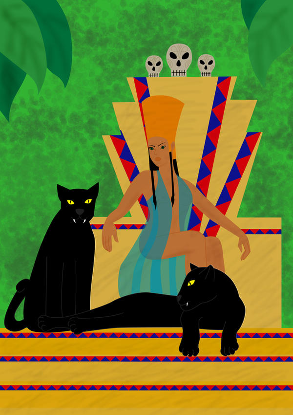 Aztec Queenz Aztec Queen by AsamandraVardeen on DeviantArt