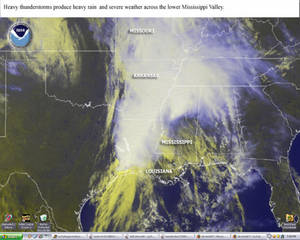 Recent storm satellite