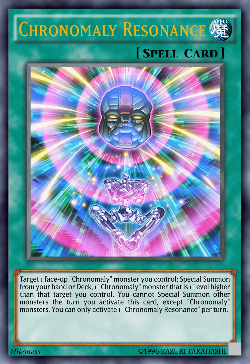 chronomaly deck yugioh Yu-Gi-Oh! - Crystal Bones (REDU-EN012) - Return of The Duelist - 1st Edition it loses ATK equal to the Level/Rank of the monster sent to the GY x 200 Number 33: Chronomaly Machu Mech