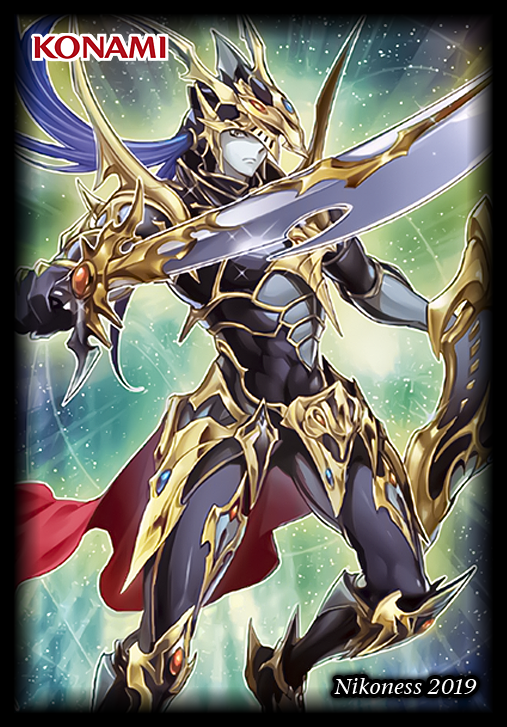 black luster soldier card sleeves Chaos Black Luster Soldier Sleeve