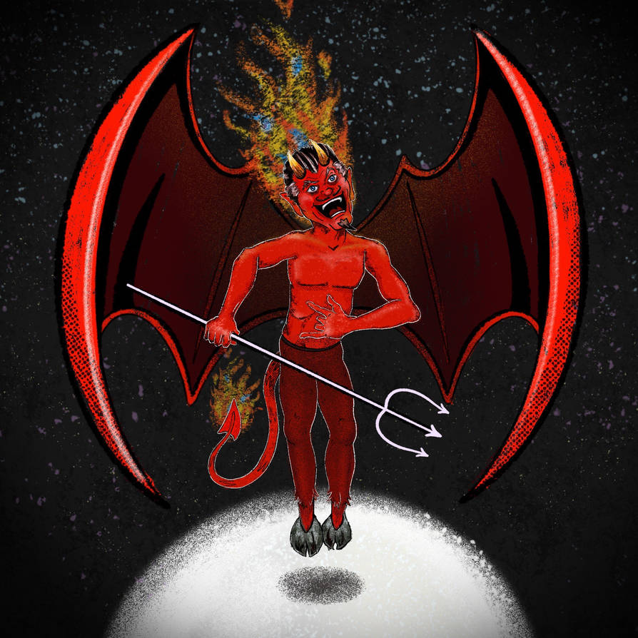 Satan Laughing Spreads His Wings by hi-visibility on DeviantArt