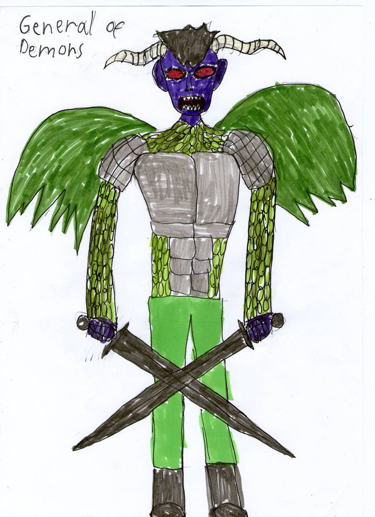 General of demons by Warrriorartist on DeviantArt