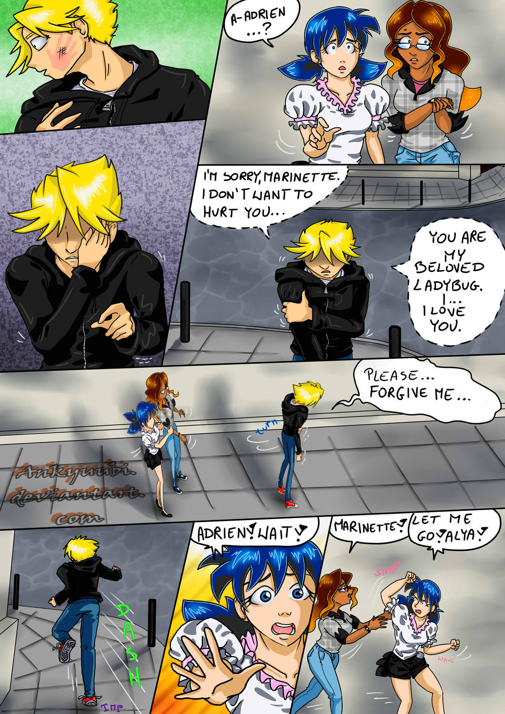 Ladybug Vs Chat Noir Blanc Page 75 By Ankyuubi On Deviantart