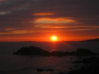 Sunset on Scilly
