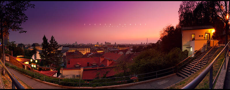 Zagreb Sunset