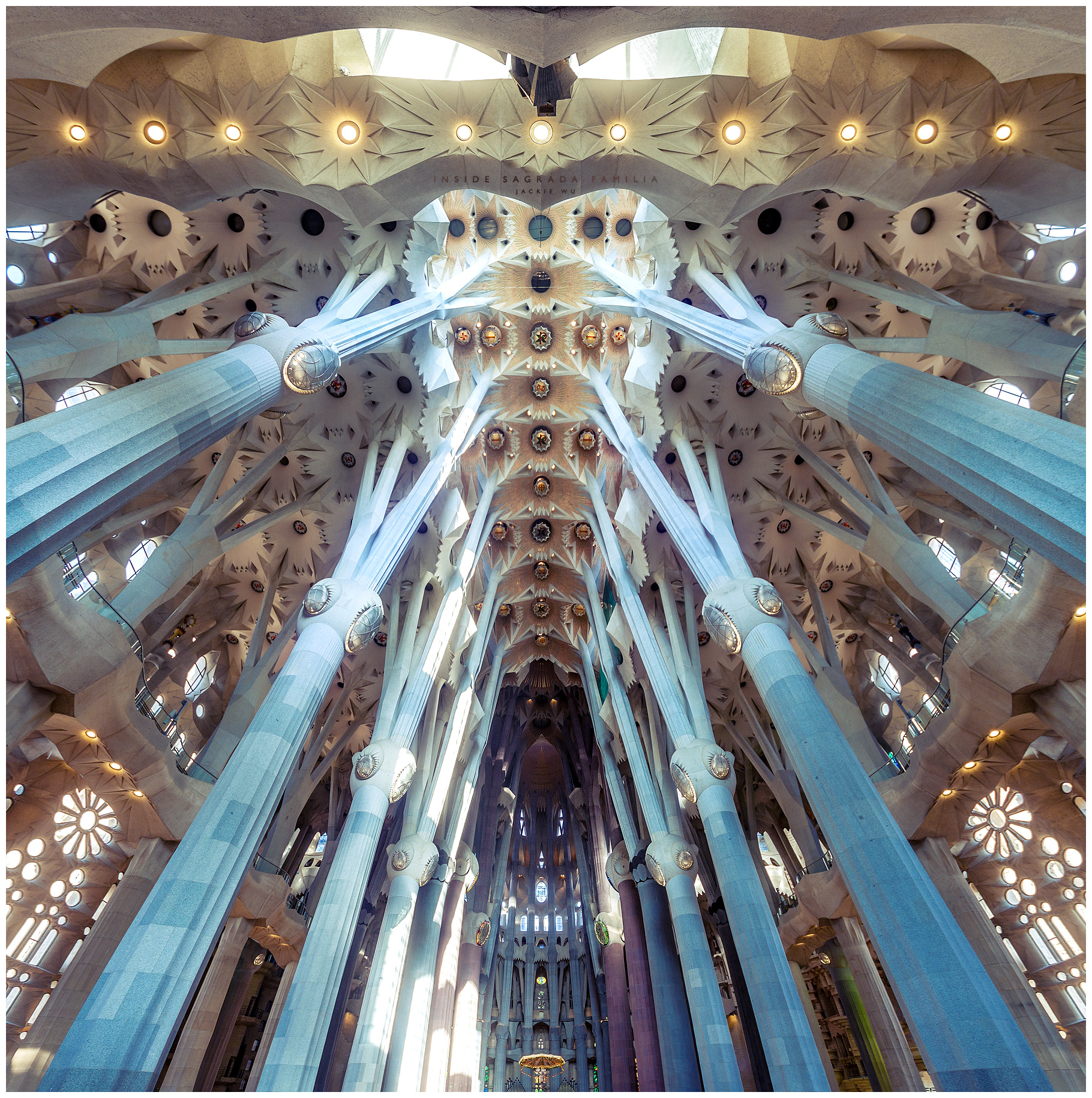 Inside Sagrada Familia by geckokid on DeviantArt
