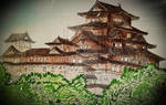 himeji castle by LuzeCrosszeria