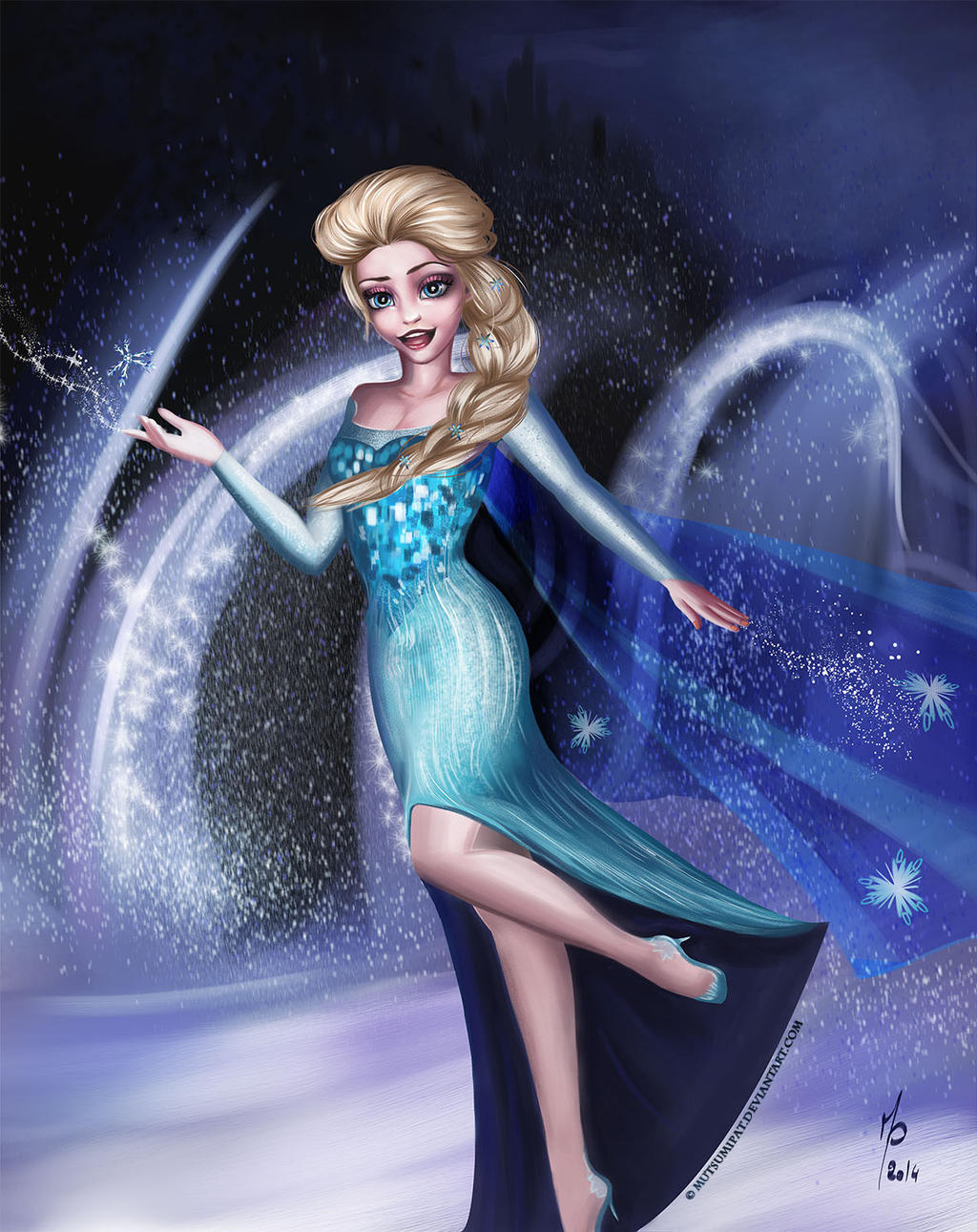 Elsa Plit Elsa by Mutsumipat on DeviantArt