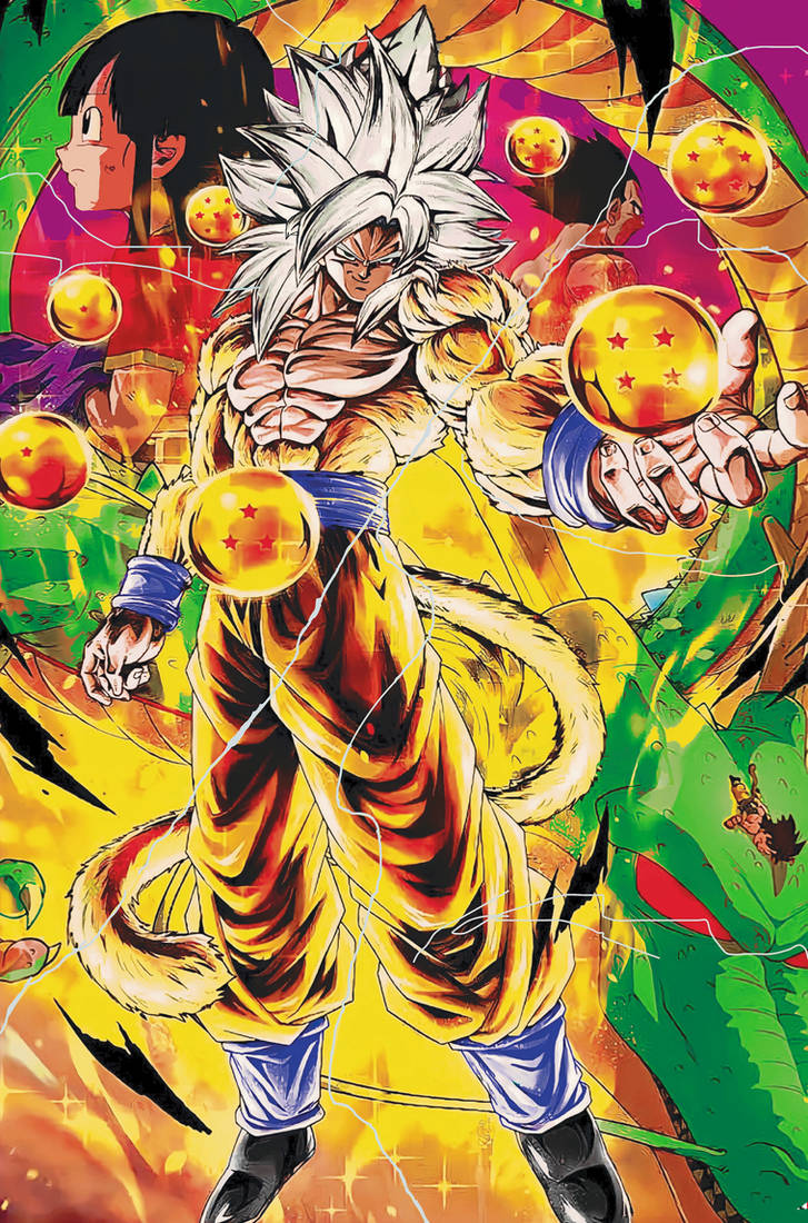 DBL SSJ5 Goku Card Art (Concept) : r/DragonballLegends