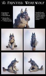 3D Printed Werewolf