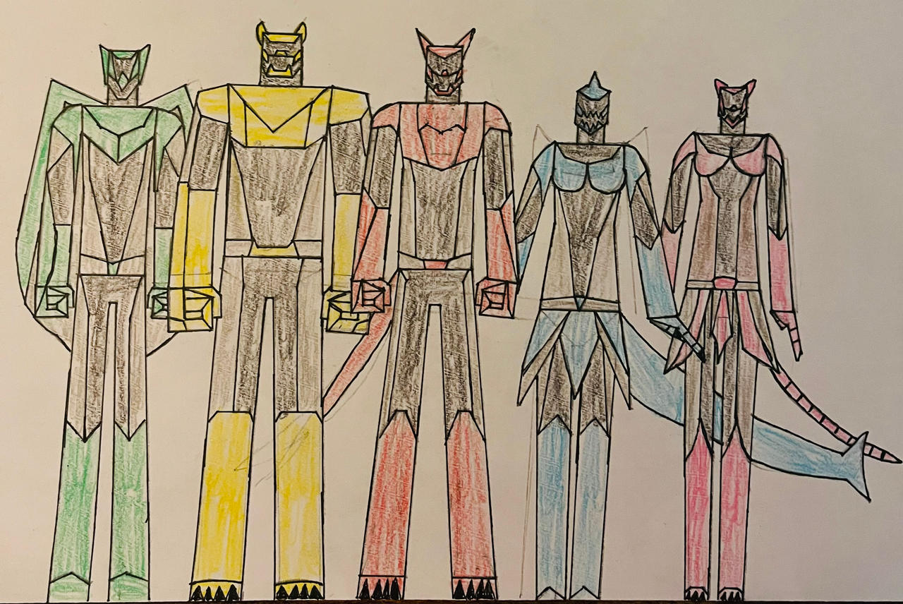 Power Rangers With Animals Power Rangers: Animal Spirit by LoonaFanBoy04 on DeviantArt