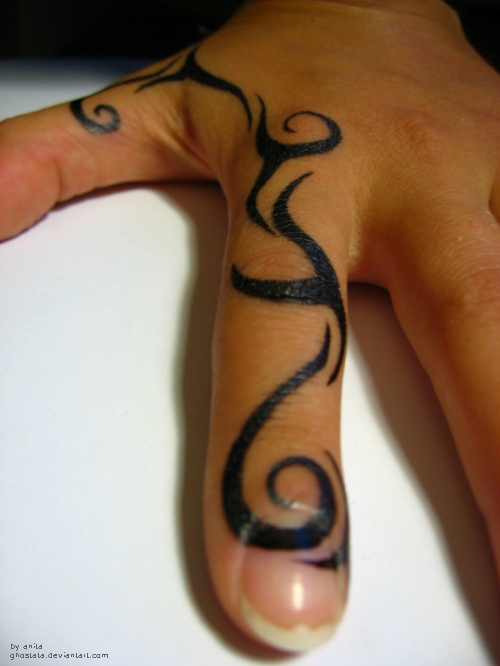 finger tattoo II