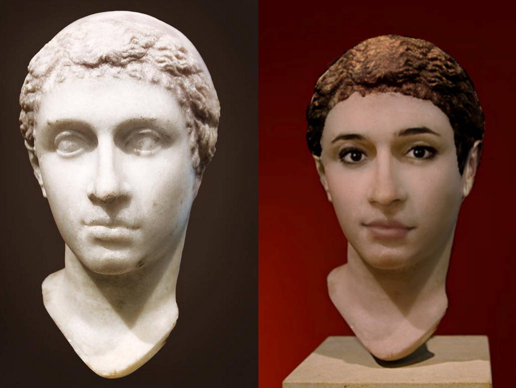 Cleopatra VII - Real Face 2 by DarkeniusStorm2 on DeviantArt