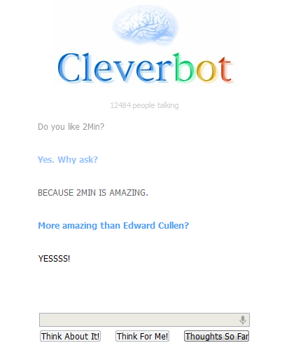 Cleverbot Supports 2Min