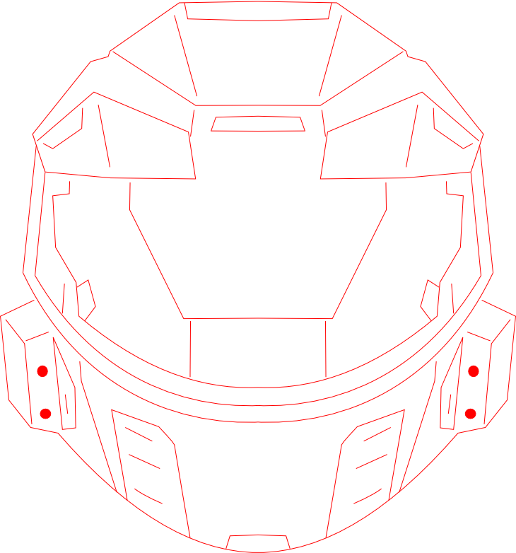 Halo Helmet (embroidery pattern)