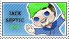 Jacksepticeye 8 Million Stamp by Pin-eye