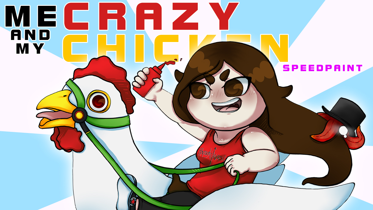 SPEEDART | CRAZY CHICKEN RIDE (with Boo)