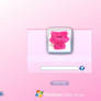 Pink Login Vista