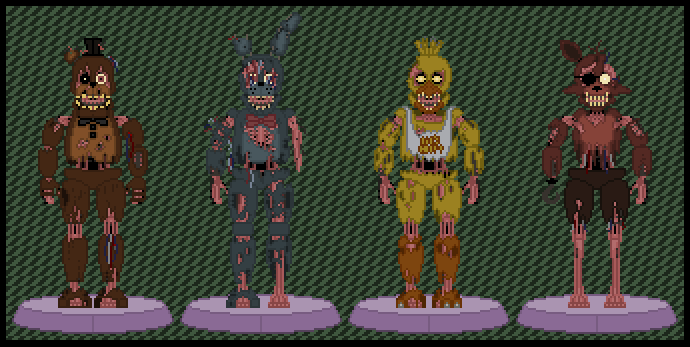 Springtrap animatronics, Five Nights at Freddy's