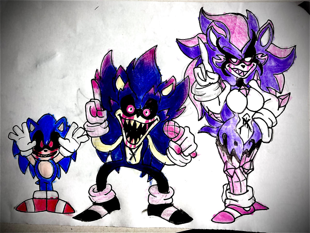 sonicexe phases through the years by RIAEA on DeviantArt