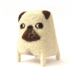 Eric - Needlefelted Pug