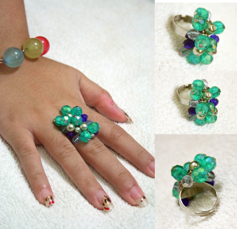 Handmade Majesty Green Ring