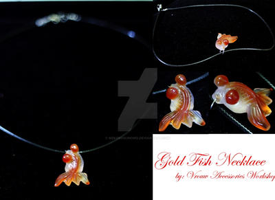 Gold Fish Necklace