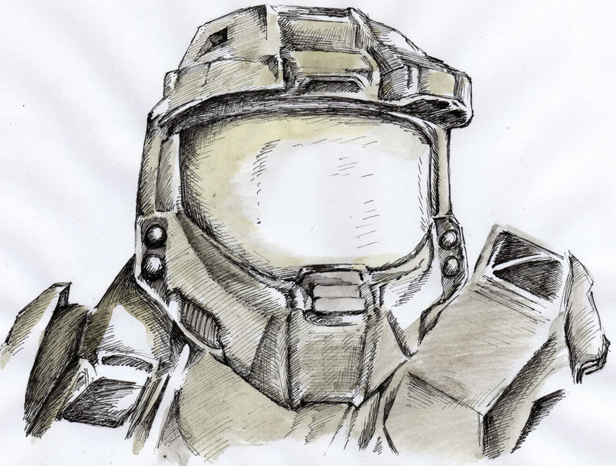 Master Chief from Halo by micriise on DeviantArt