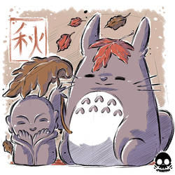 Autumn Totoro