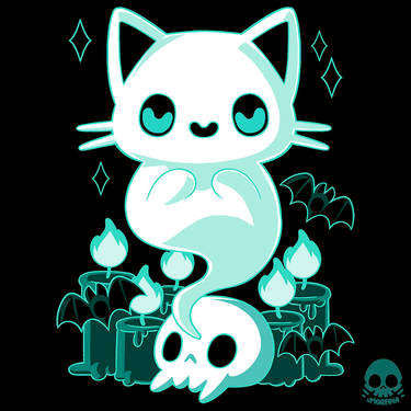 GIF ] Cute ghost cat by TheGirlPlay on DeviantArt