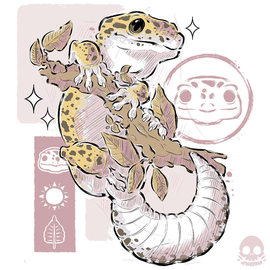 Gecko Deviantart Leopard Gecko by xMorfina92 on DeviantArt