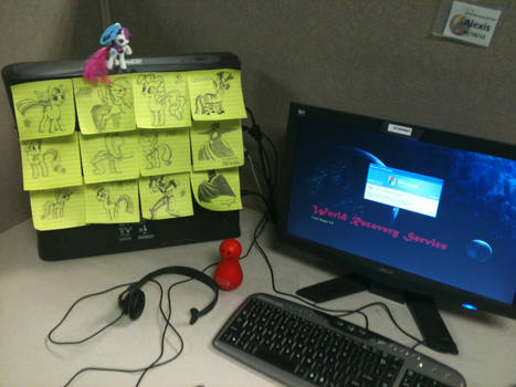 I Think My Coworkers Know I'm a Brony...