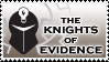 Knights of Evidence Stamp