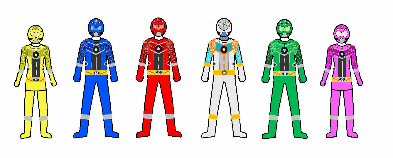All Pokemon Rangers Pokemon Rangers Speedyranger Sparklingranger mode by Pokerangerfun98 on ...