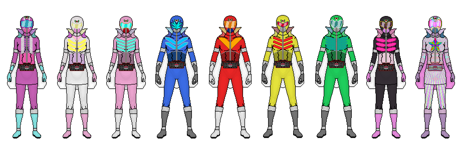 Ryodan Sentai Go-Ranger by Pokerangerfun98 on DeviantArt