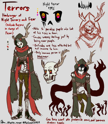 X-nightmare (reference sheet) by GeminiSans on DeviantArt
