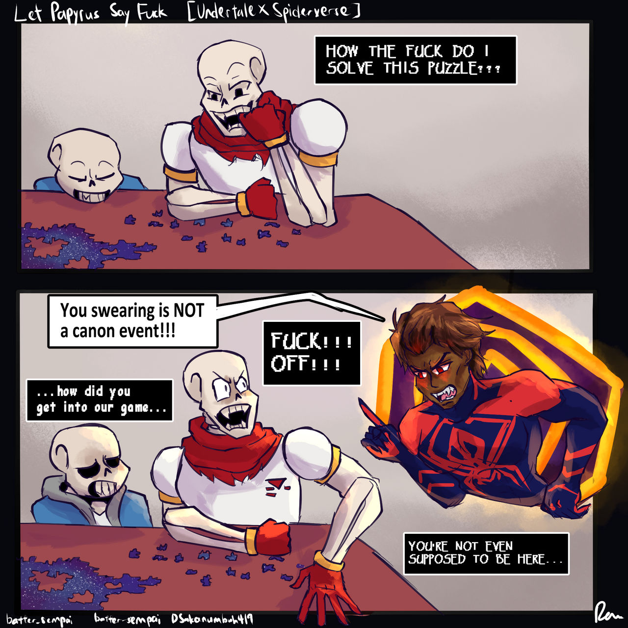 Papyrus (Bits and pieces Version) by MikeDueye on Newgrounds
