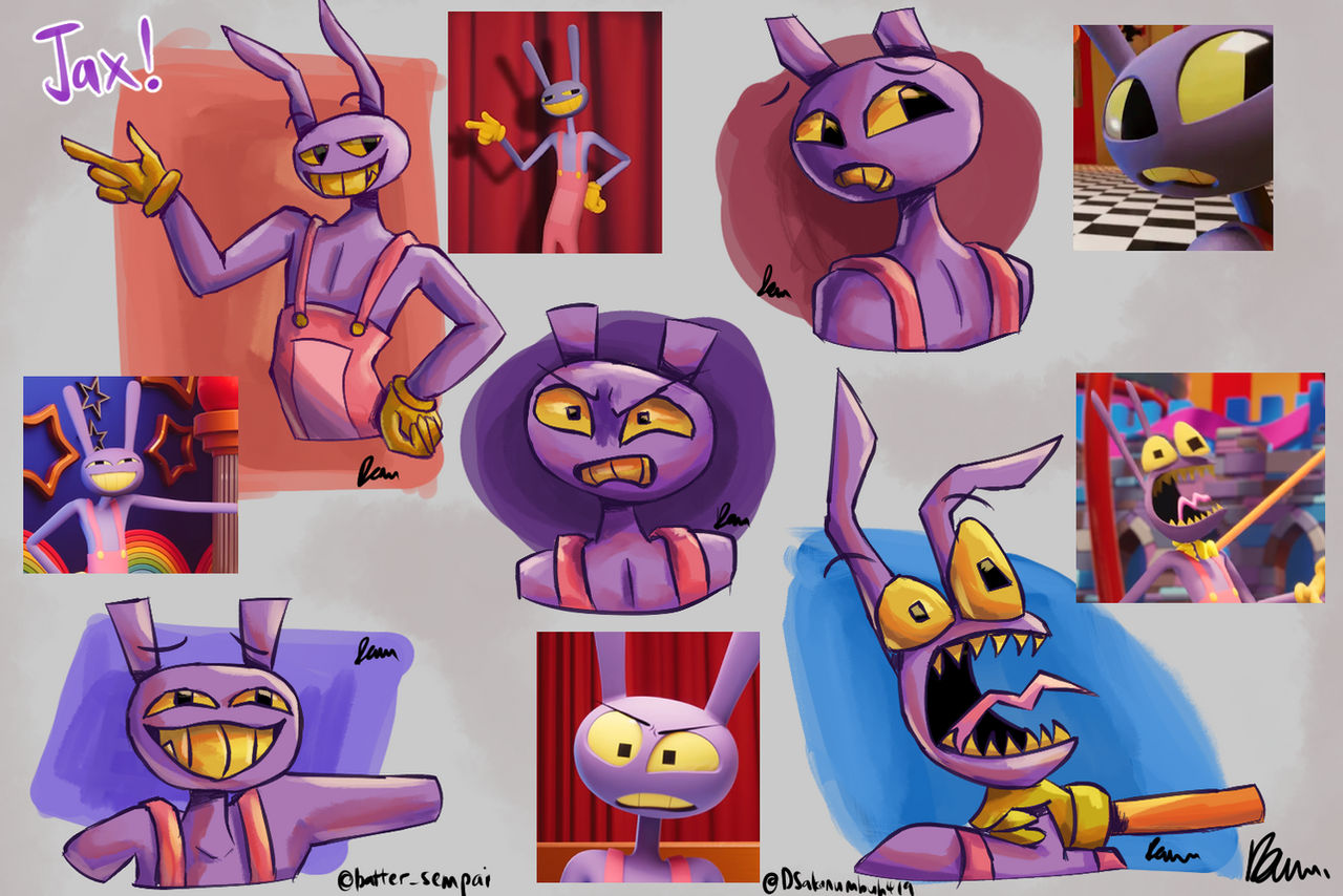 Jax Tdac Rabbit TADC Jax redraw by DSakanumbuh419 on DeviantArt